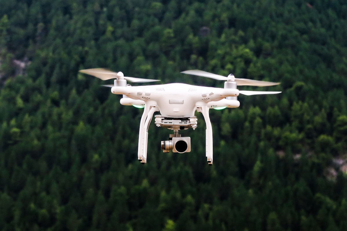 Aerial geospatial drone inspection LiDAR thermal mapping Texas infrastructure